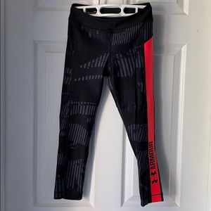 Under Armour heat gear compression crops